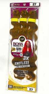 BB 3X knotless pre-stretched 20”