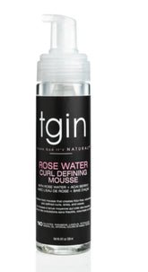 tgin Rose Water Curl Defining Mousse