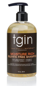 tgin Moisture Rich Sulfate Free Shampoo