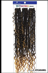 Freetress 3X Rebel Boho twist braids
