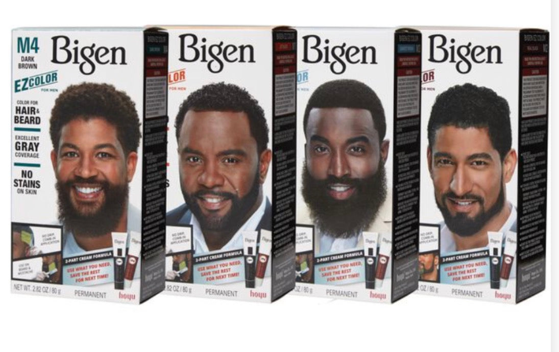 Bigen for Men permanent dye