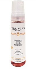 Peruvian White Natural Hair Mousse