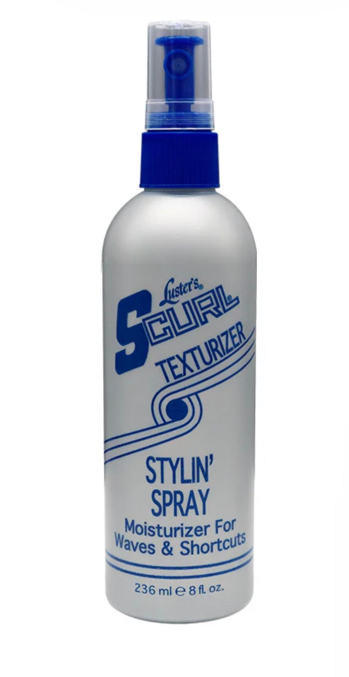 Luster’s Scurl texturizer stylin spray