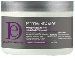 Design Essentials Peppermint & Aloe hair & scalp treatment