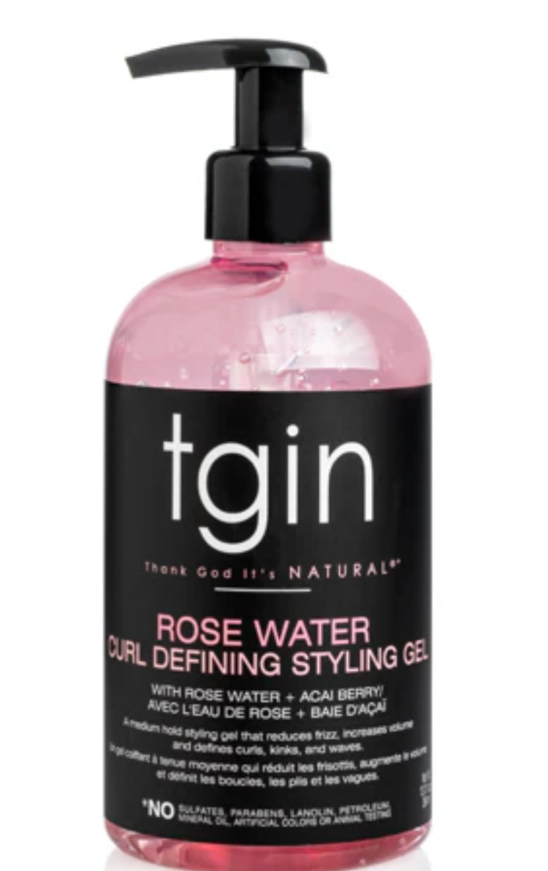 tgin Rose Water Defining Styling Gel