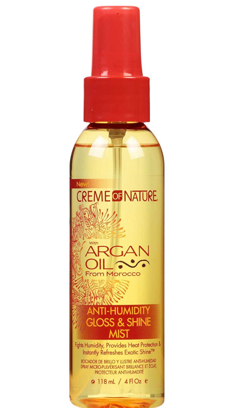 Crème of Nature Argan anti-humidity gloss & shine
