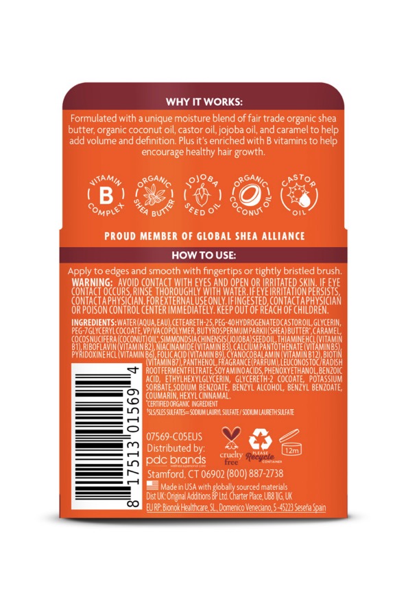 Cantu extra hold edge gel