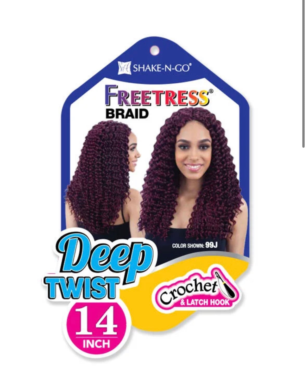 Freetress Deep twist Chrochet hair