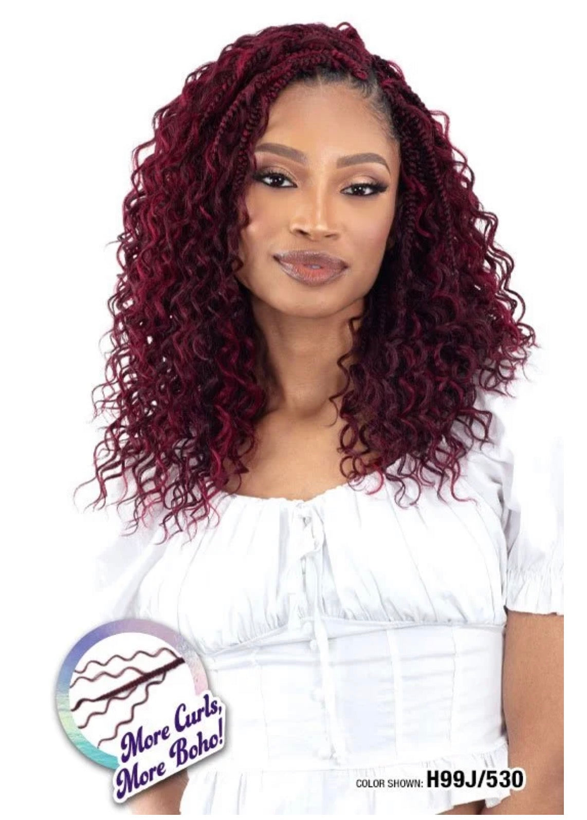 Freetress 3X Deep Curl Boho Braids