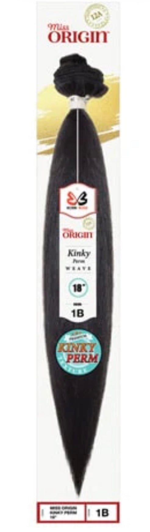 BB Kinky Straight weave