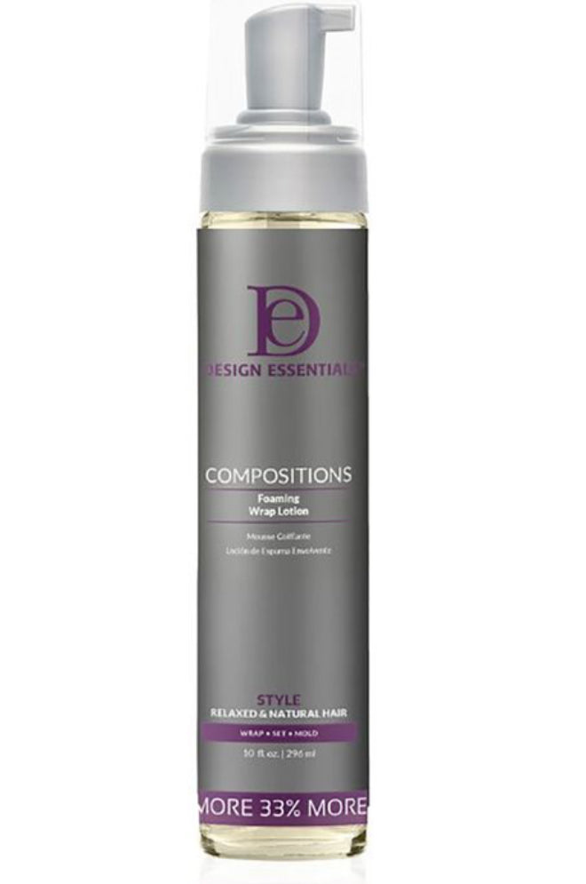 Design Essentials foaming wrap lotion