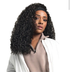 Bobbi Boss Jerry Curl headband wig M1017HB
