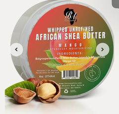 RA African Shea Butter whipped with Mango 12 oz