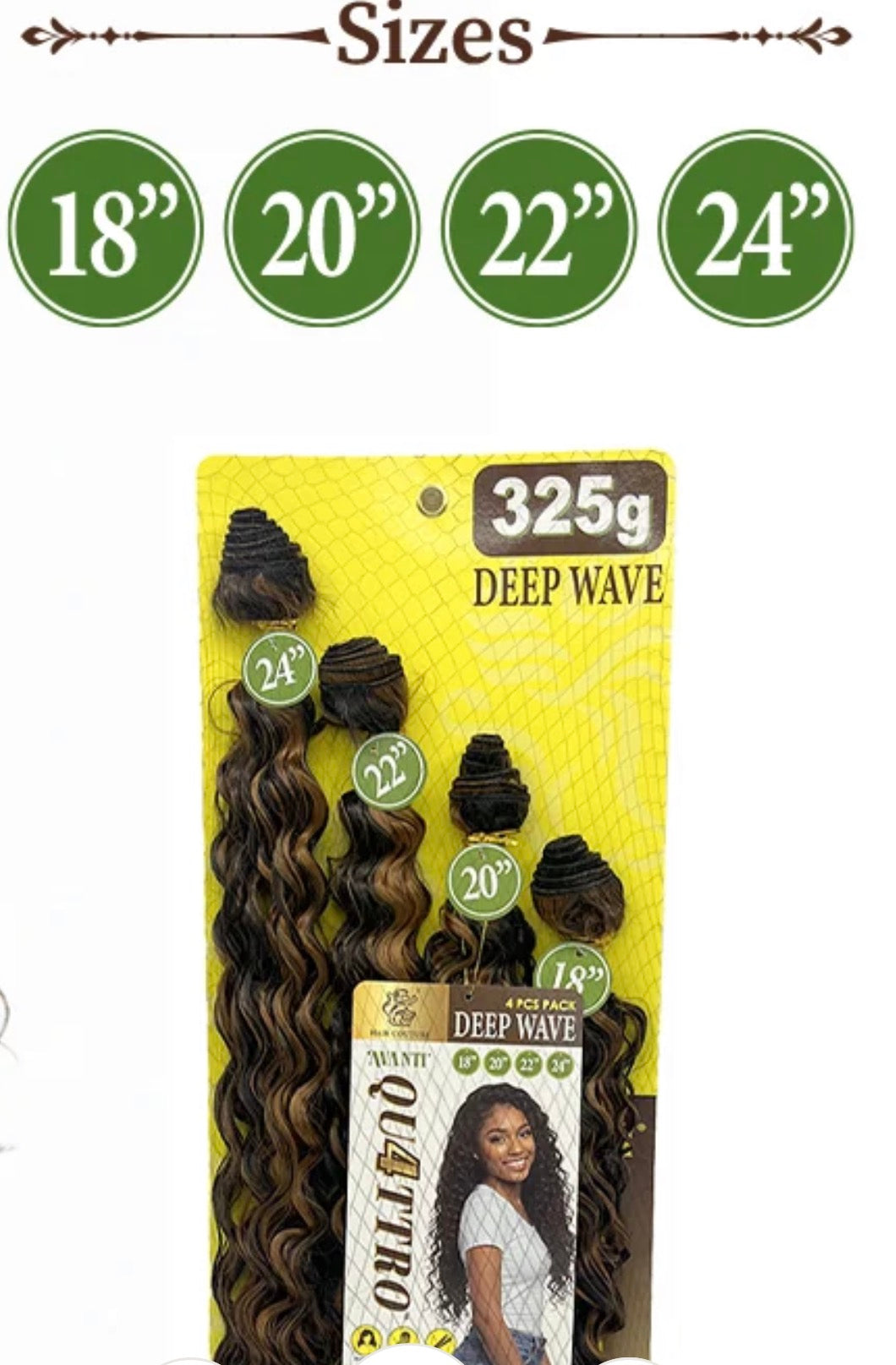 Qu4ttro Deep Wave 4pcs solution