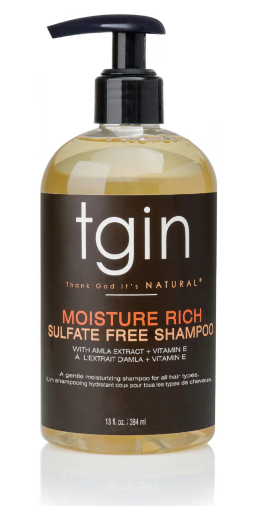 tgin Moisture Rich Sulfate Free Shampoo