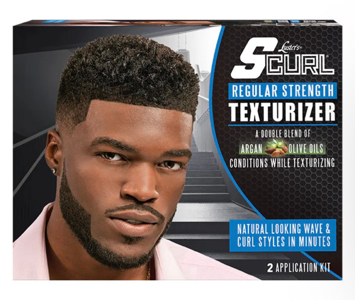 Luster’s Scurl texturizer regular strength 2 application