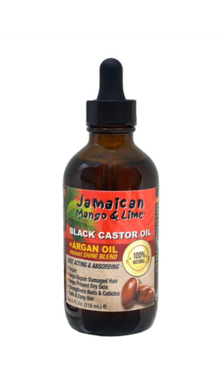 JML Black Castor Oil 4oz