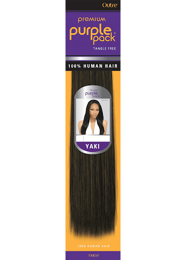 Purple Pack 100% Human Hair Yaki Single Bunde